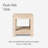 Maven Lane Paulo Wooden Side Table-96086749