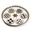 Courtly Seder Plate