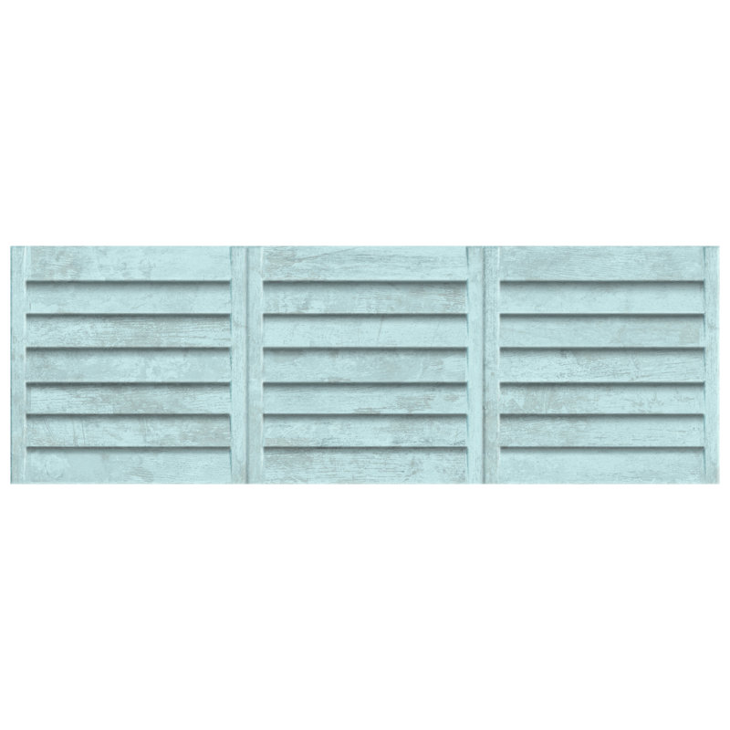 Habanera Decor 11-7/8 In. X 35-1/2 In. Ceramic Wall Tile, Blue
