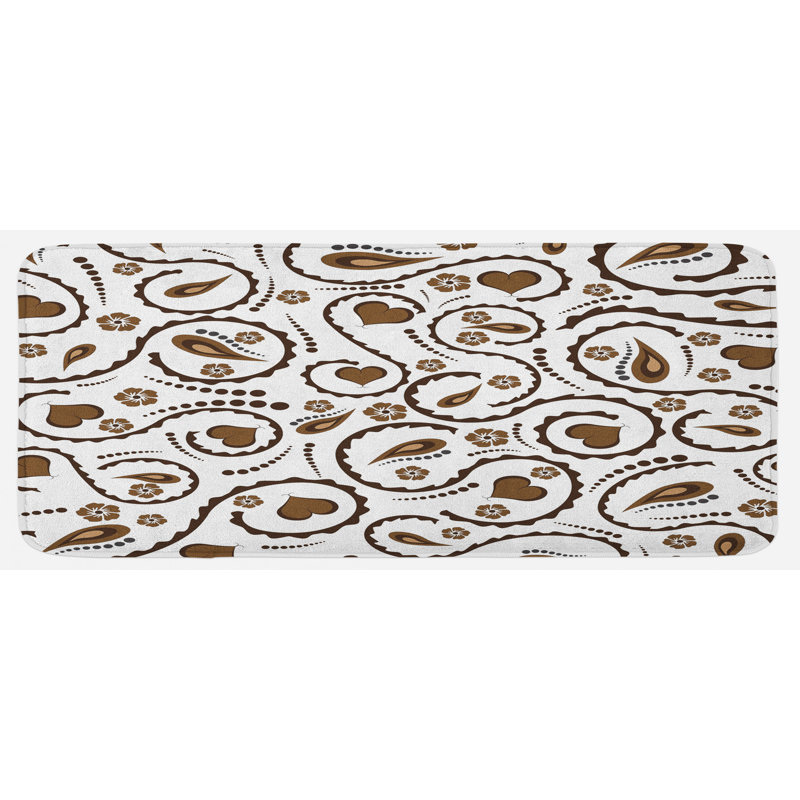 Tapis de cuisine romantique
