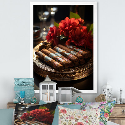 Cuba Cigar Expression II, reproduction d'art sur toile
