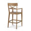 West Bay Outdoor Teak Bar Stool-57408190