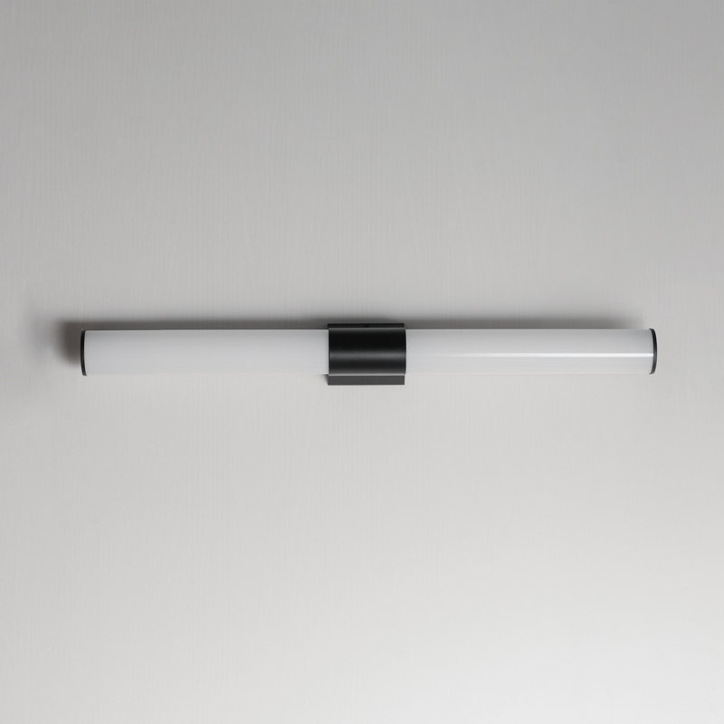 Stevenage Dimmable LED Bath Sconce, Black