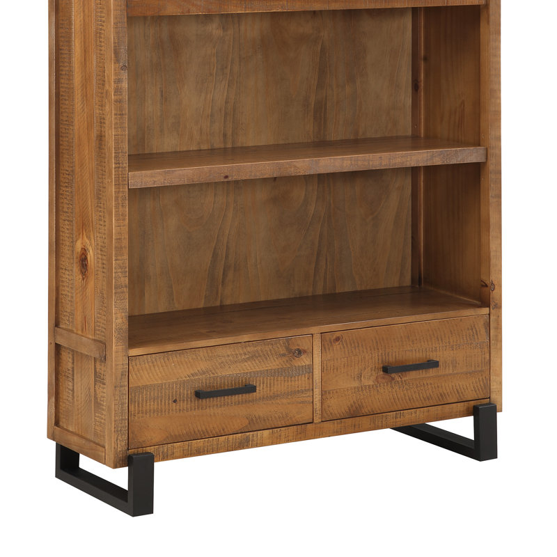 Kitson 185cm H x 100cm W Standard Bookcase
