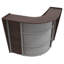 Ekow L-Shaped Synthetic Laminate Reception Desk-1044835274