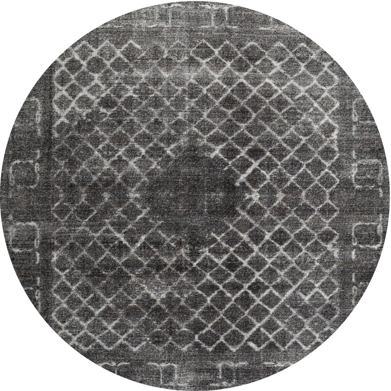 Dees Indoor Rug, Round 5'