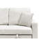 Corner Sofa Bed NASSJO Faux Linen Light Beige 3 Seater-1320390242-1320390232