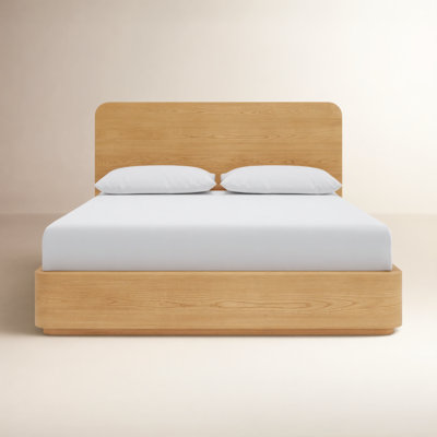Nori Mahogany Platform Bed