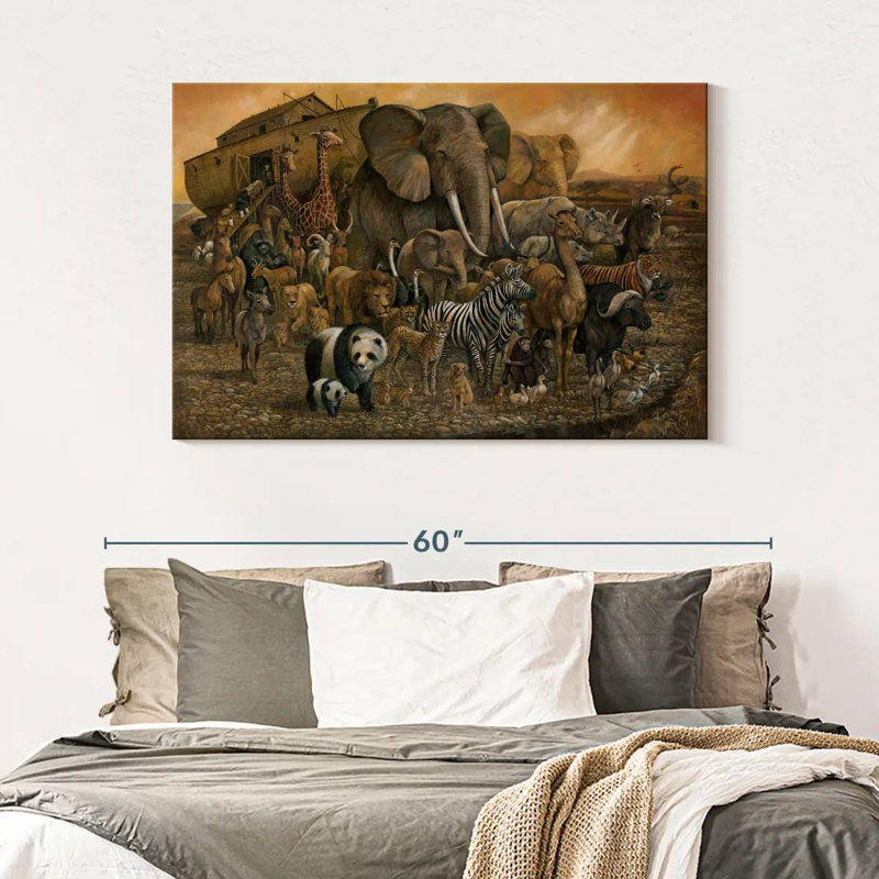 Brampt Noah's Ark, 32" H x 48" W