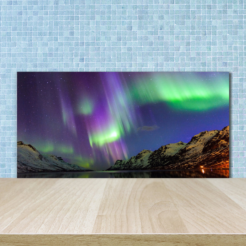 50cm W x 100cm L Glass Peel and Stick Panel