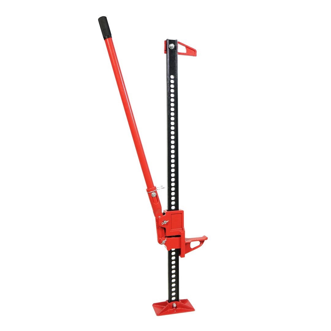 Heavy Duty 3 Ton Farm Jack – 48 Inch High Lift Ratcheting Utility Jack – 6600 lbs Capacity – For Tractor, Truck, SUV, ATV, Off-road Vehicle – Durable