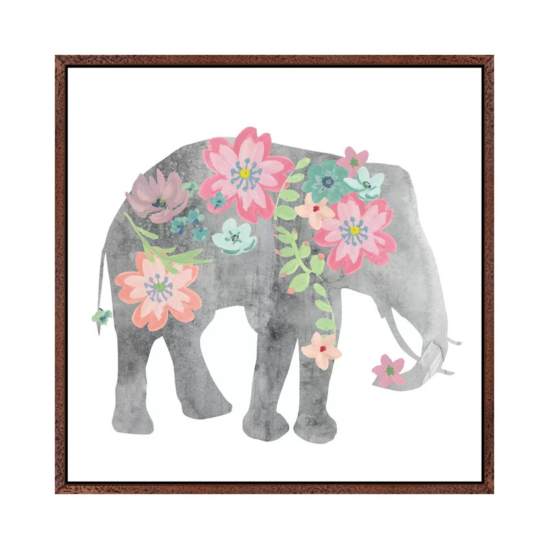 Pretty Perfume II by Carol Robinson - Print on Canvas, 45.72 cm H x 45.72 cm W, Classic Brown Wood Framed