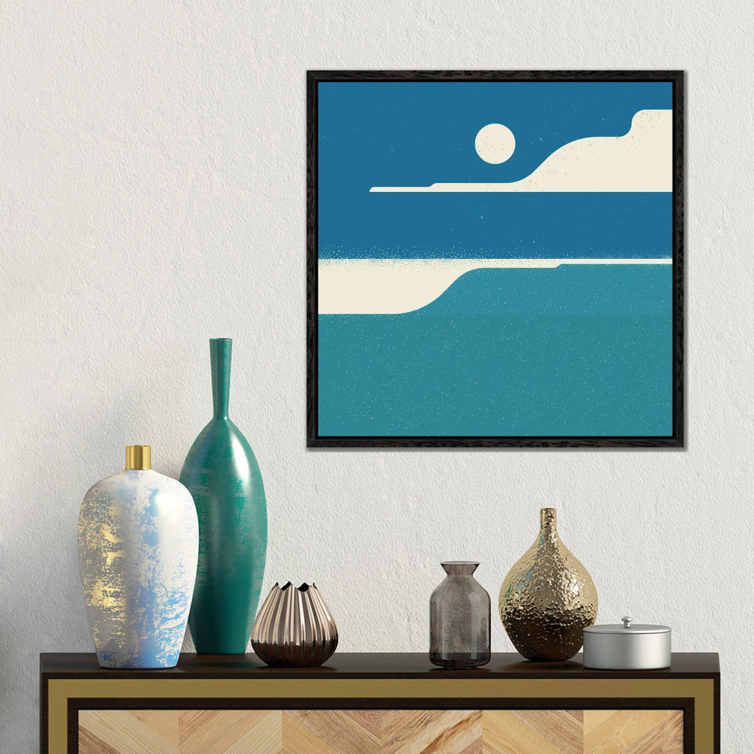 Ocean Waves von Amer Karic - Galerie-verpackte Leinwand Giclée auf Leinwand