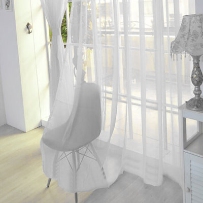 Lachlan Sheer Voile Window Curtain Panel