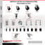 Ensemble de roulettes en caoutchouc dur-92141387