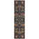 Machine Washable Indoor/Outdoor Cicel ACN1132 Black Rug