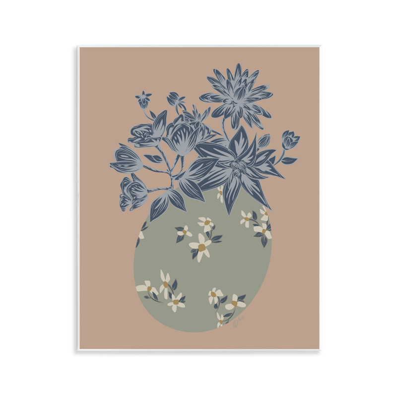 Plaque murale In The Roots Bouquet, design par Beki Marquardt