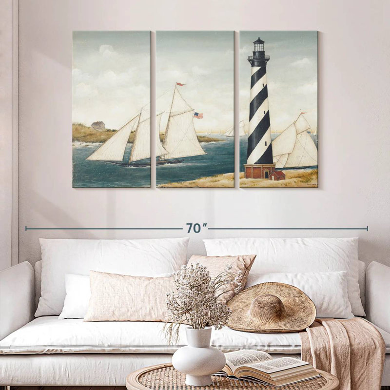 Aletra Hatteras Light, 32" H x 50" W
