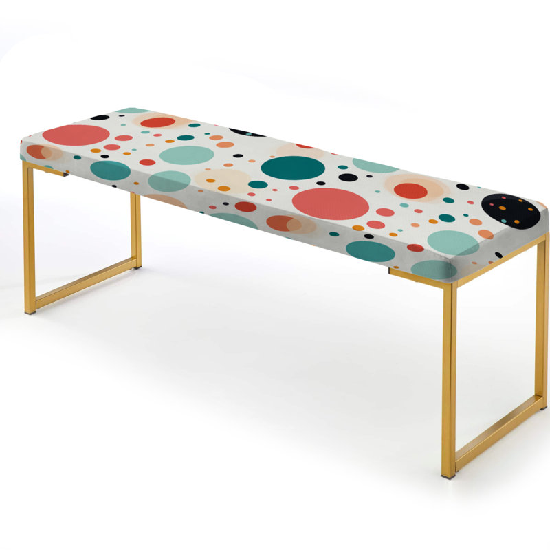 Banc rembourré Turquoise