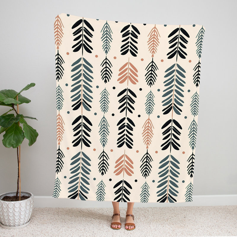 Throw Blanket, 51" W x 60" L