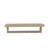 30" Moa Mist-Shield Teak Wall Shelf with Hooks-95176573