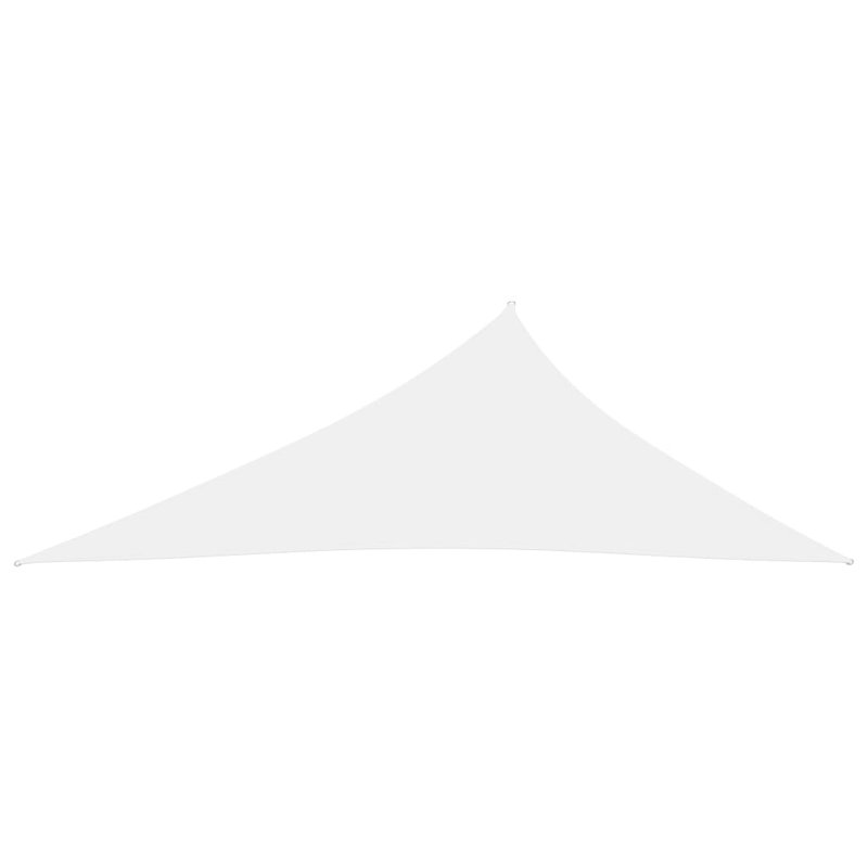 Philmont Triangular Shade Sail, White, 5m W x 3m D