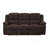 Brown Chenille Motion Sofa