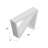 Blinny 47.25''W W-Shaped Console Table-1582080818
