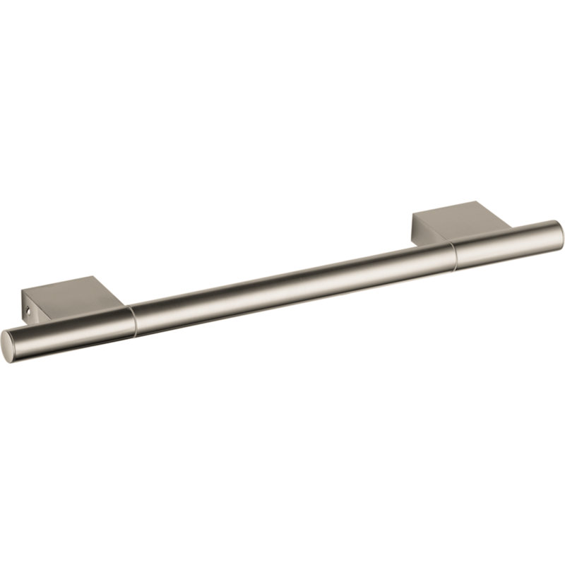 Uno 15.75" Wall Mounted Towel Bar, Brushed Nickel