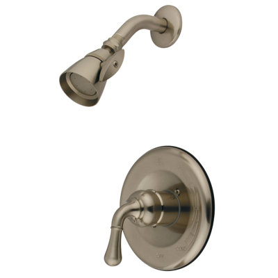 Robinet de douche à poignée simple en laiton Kingston, garniture seulement