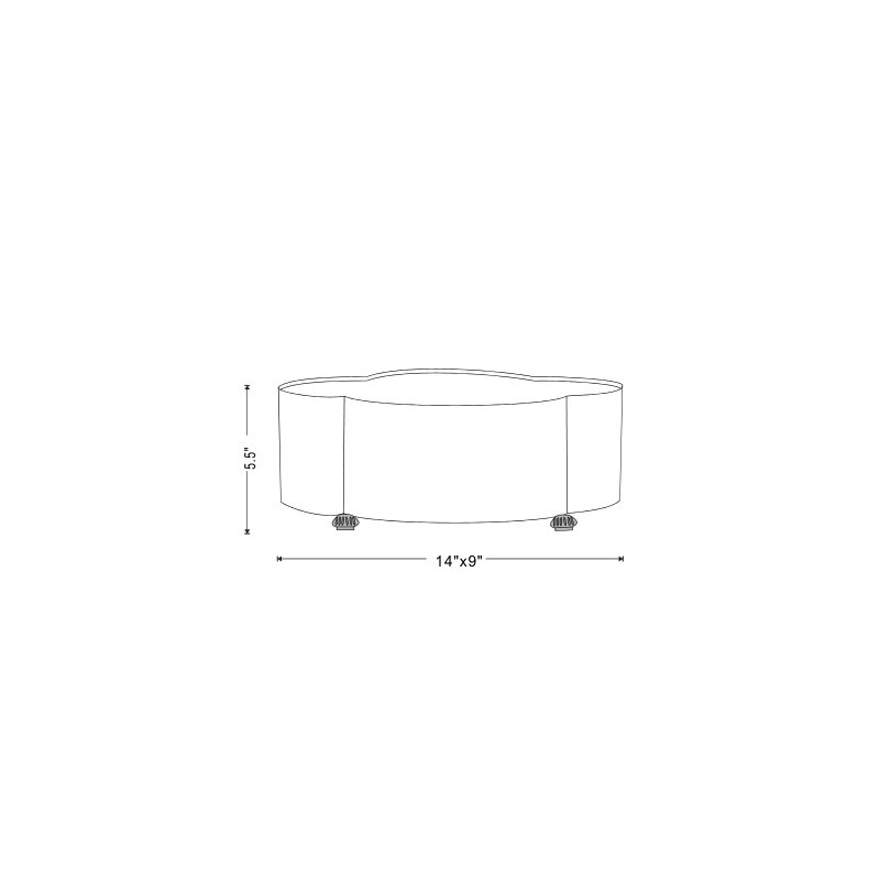 Carol Handmade Ceramic Planter, Blue