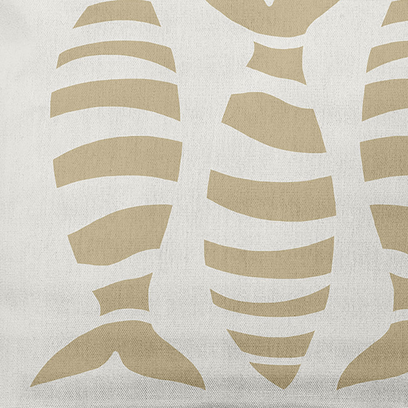 Coussin Sail Sail, Taupe, 16 po x 16 po