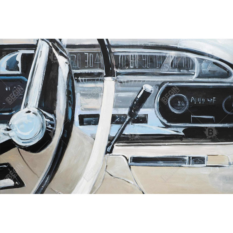 " 1950s Car Dashboard "