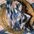Ikat Napkin - Blue/Pink