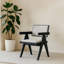 Ensemble de 2 chaises d'appoint Raquel, noir-351805100