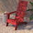 Balasi Modern Dual Slat Back Indoor/Outdoor Adirondack Style Chairs-599414692
