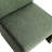 Luxe Upholstered Modern Fabric Green Dining Chairs With High Back Support & Extra Wide Seat-1398492935