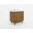 Kristoferis 36'' Single Bathroom Vanity with Quartz Top