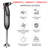 ICucina 2 Speed Hand Immersion Blender