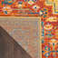 Tapis oriental orange / jaune / bleu Weinmann-1487992193
