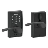 Schlage Touch Keyless Touchscreen Lever with Century Trim and Merano Lever