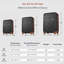 Ensembles de bagages New Model ABS Hardshell 3Pcs Clearance Lards Hardside