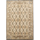 Himalayan Wool Southwestern Area Rug in Beige