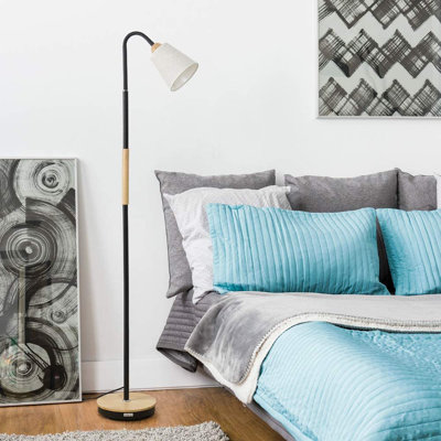 Lampe sur pied arquée 58 po Fuaad