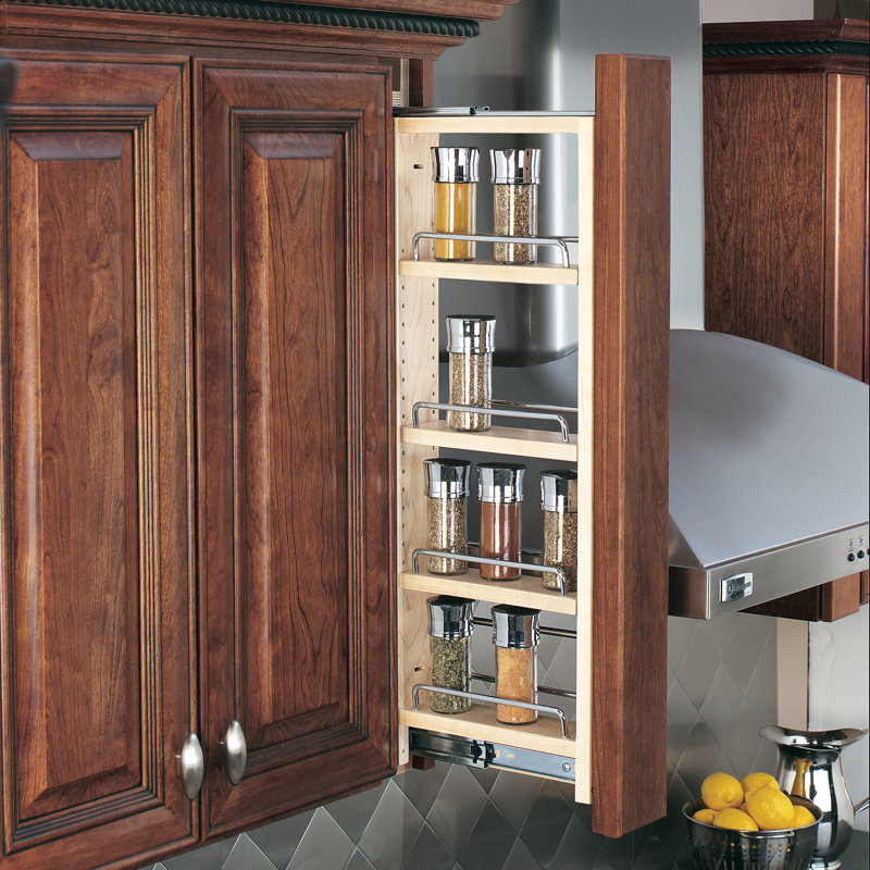 Organisateur de rangement mural Rev-A-Shelf , H 33 po x l 3 po x P 11,13 po