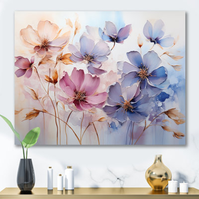 " Purple Botanical Serenade I "