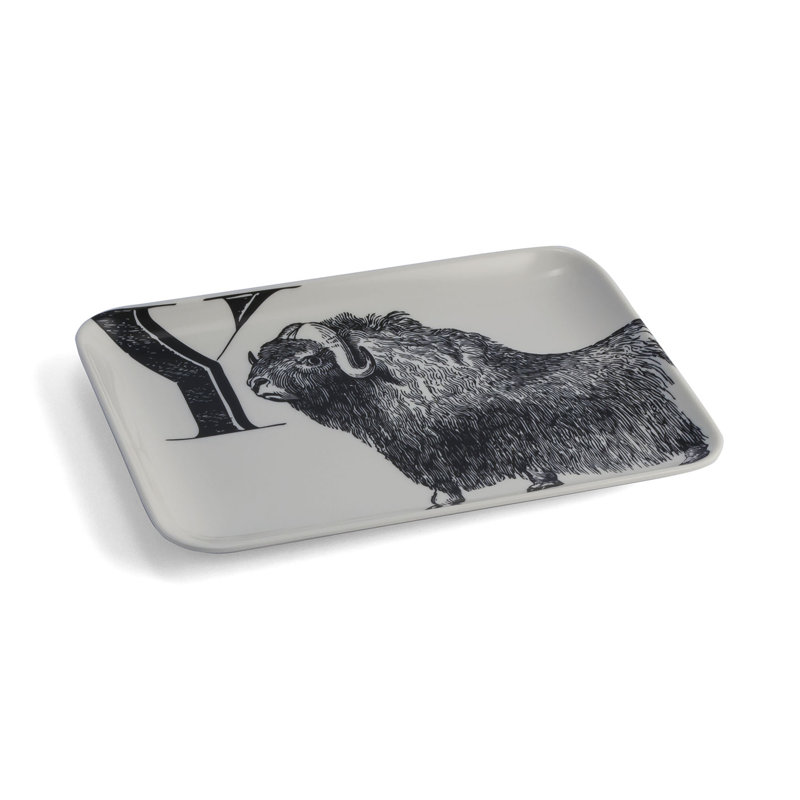 Thomas Paul Alphabet Melamine Platter, Y