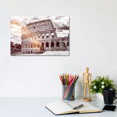 Colosseum Roma by Philippe Hugonnard - Wrapped Canvas Print