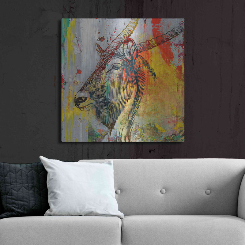 "Arty Beast 1" par Karen Smith, H 36 po x l 36 po