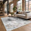Vintage Look Cotton and Chenille Flatweave Area Rug-391083604